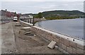 NH6546 : Flood defence works, by Kessock Road by Craig Wallace