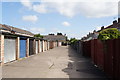 Garages to the rear of The Parkway