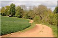 SP1533 : Farm track above Warren Farm by Philip Halling