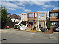 House undergoing major extension, North Acton (2)