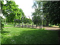 Picnic tables in Old Oak Common