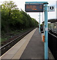 New destination on Rogerstone railway station