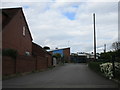 Entrance to the school, Ranby