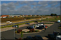 View north-west out of the Premier Inn, Oxford Road, Bicester