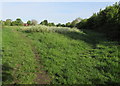 Track through Rolls-Royce land near Patchway railway station