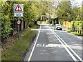 Bagshot Road (A322) near Maryland Wood