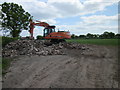 SJ4842 : Construction/Demolition near Higher Lanes Farm by Jeff Buck