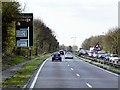 Northbound A322, Bagshot Park