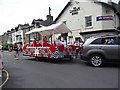 Carnival Float passing the London Road Inn