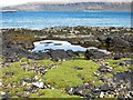 NM6939 : Sea shore at Scallastle Bay, Mull by wrobison