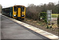 SN6212 : Shrewsbury train leaves Ammanford railway station by Jaggery