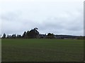 Field and farmhouse at Sandyhillock