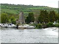 ST6967 : Boats moored below the weir at Kelston Mills by Christine Johnstone
