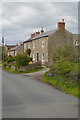 Houses on northern edge of Hunton