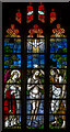 SK8497 : Stained glass window, All Saints' church, Laughton by J.Hannan-Briggs