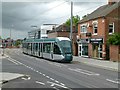 SK5236 : Tram on test on Chilwell High Road by Alan Murray-Rust