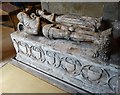 Effigial albaster tomb in Darfield Parish Church