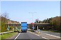 A539 bridge over A483 at Ruabon