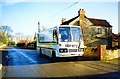 Mobile library at Pickworth, near Bourne, Lincolnshire