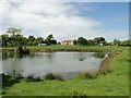 Helmingham Hall from the lakes