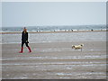 Red Wellies on the beach