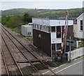 SN1916 : Whitland signalbox by Jaggery