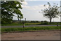 Coskills and the Wolds from Melton Gallows layby