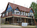 New house under construction, Brenchley Road