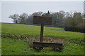 TG0803 : Village sign, Crownthorpe by N Chadwick