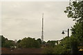 View of the Anerley TV transmission mast from outside Crystal Palace station #2