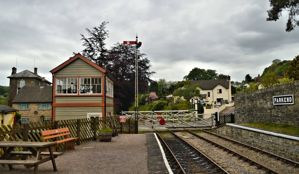 Parkend station, Dean Forest Railway © Philip Pankhurst :: Geograph ...