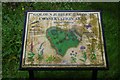 SP1579 : Information board in the Golden Jubilee Gardens, Solihull by P L Chadwick