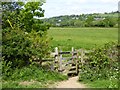 Kissing gate on Exe Valley Way