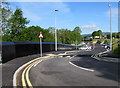 Pye Corner railway station approach, Newport