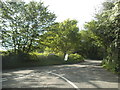 Tower Hill Lane at the junction of Coleman Green Lane