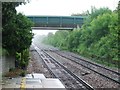 The B3133 crosses the Bristol & Exeter Railway