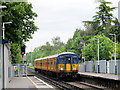 Egham station: north end