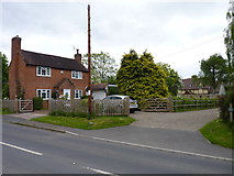 SO7965 : Houses on B1496 Frog Pool, Shrawley, Worcestershire by Jeff Gogarty