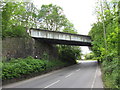 Rail bridge in Ystrad Mynach