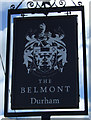 NZ3043 : Sign for the Belmont, Moor End by JThomas
