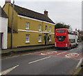 SO7114 : Sunday bus in Westbury-on-Severn by Jaggery