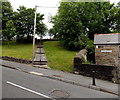 Steps up from Cyfarthfa Road, Merthyr Tydfil