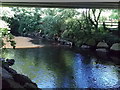 Ely River flows under the A473 near Talbot Green