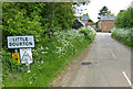 Country lane at Little Bourton