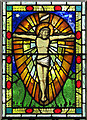 TG3613 : St Mary's church in South Walsham (stained glass) by Evelyn Simak