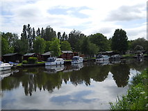 TL1697 : River Nene near Orton Lock by Paul Bryan