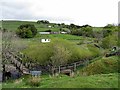 Footbridge over River South Tyne west of Garrigill