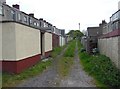 The rear of Walton Street, Accrington