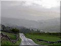 NY7343 : Wet afternoon near Garrigill by Andrew Curtis