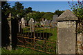 Graveyard gate, Maes yr Eglwys, Bryn-henllan